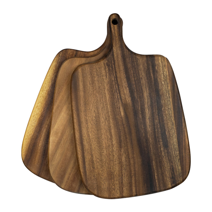 Krumble Houten snijplank met ronde hoeken - Donker hout