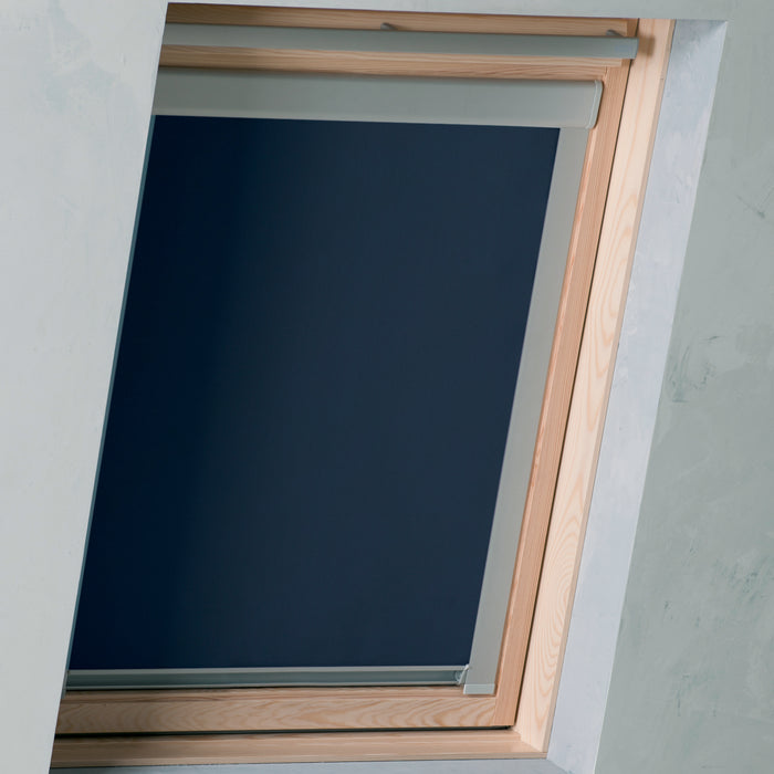 Rollit Yara Skylight Gordijn Blauw Verduisterend
