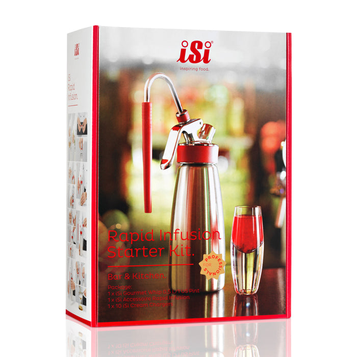 iSi Rapid Infusion Gourmet Whip Starterset 7-delig