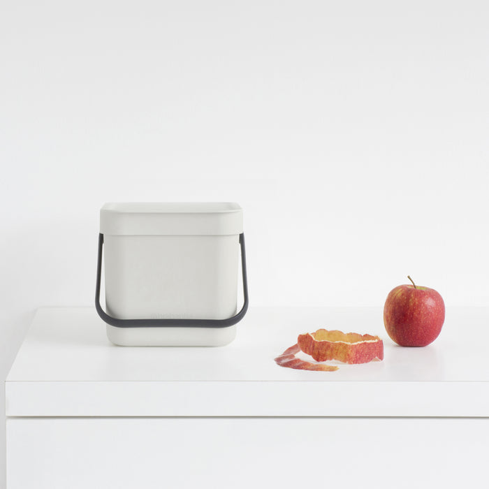 Brabantia Sort & Go Afvalemmer 3 L - Grijs