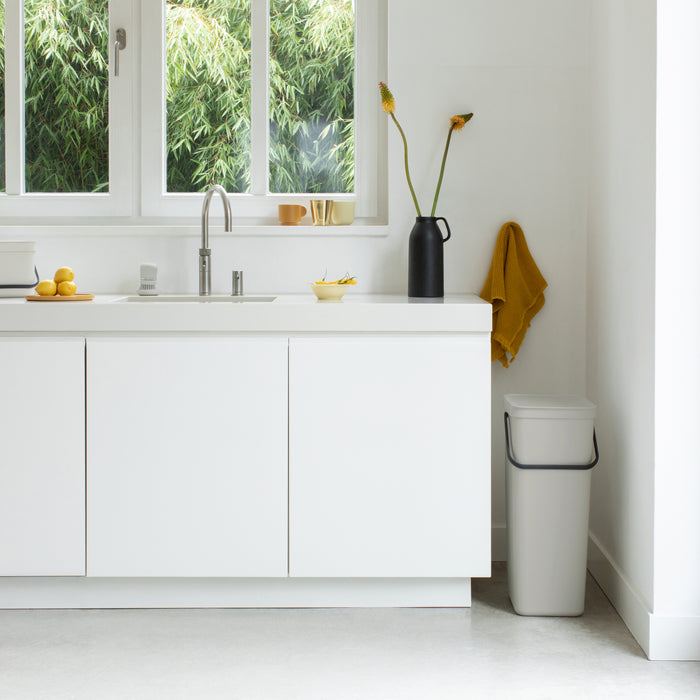 Brabantia Sort & Go Afvalemmer 3 L - Grijs