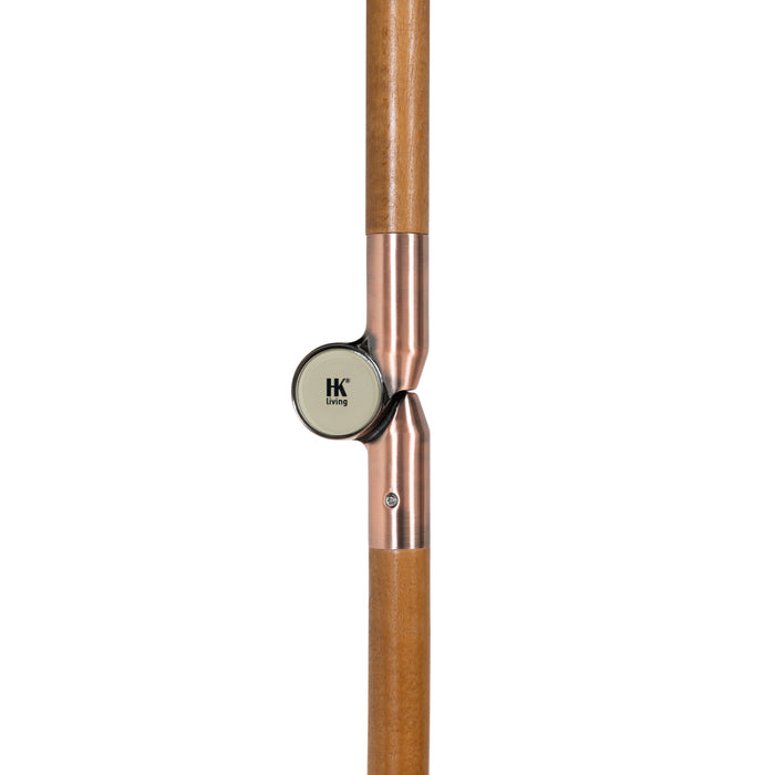 HKliving Parasol Ø 200 cm - Natural beauty