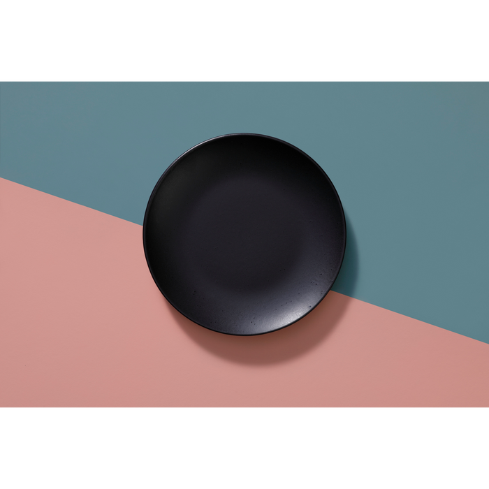 Mammoet Serviesset Moon Stoneware 6-persoons 30-delig Zwart