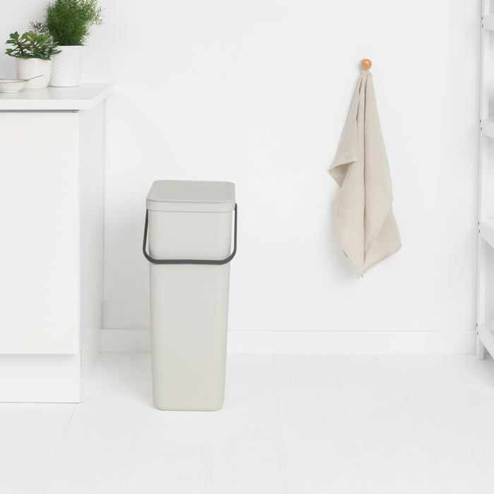 Brabantia Sort & Go Afvalemmer 40 L - Grijs