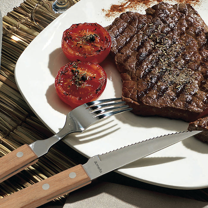 Amefa Pizza/Steak Messenset 6-delig