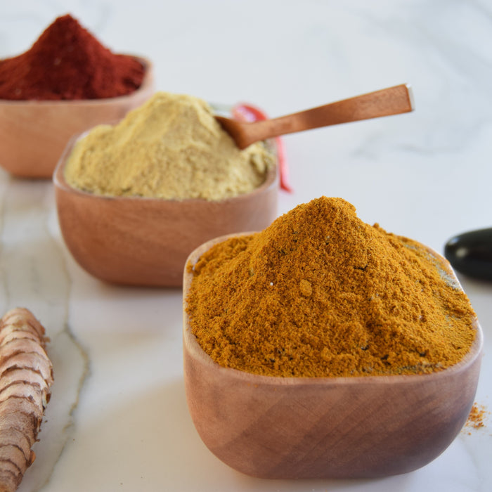 Khaya houten theelepeltjes - set van 4