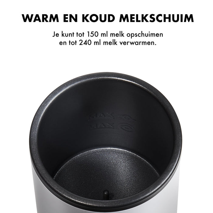 MOA Melkopschuimer Electrisch - BPA vrij - Wit - MF5W