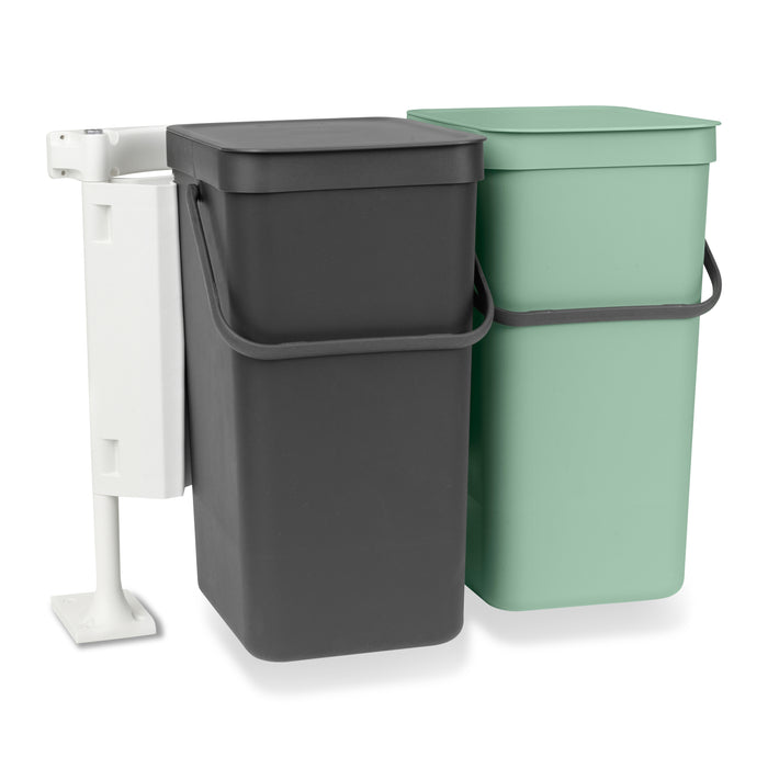 Brabantia Sort & Go Inbouwemmer 2 x 16 L