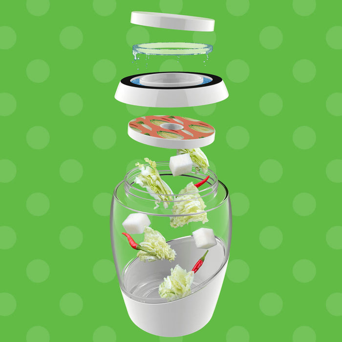 Mortier Pilon Fermentatiepot Kimchi 2 L