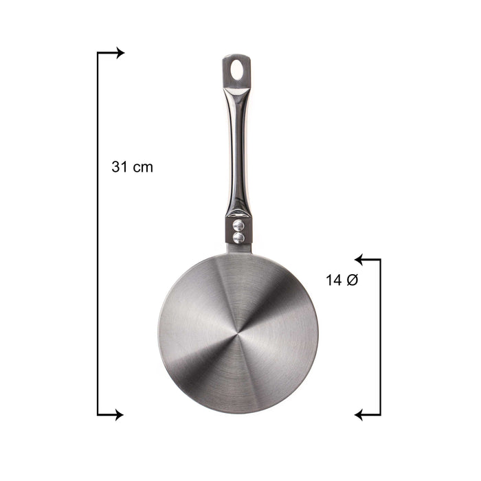 Cookinglife Inductie Adapter | Adapterplaat - RVS - ø 14 cm