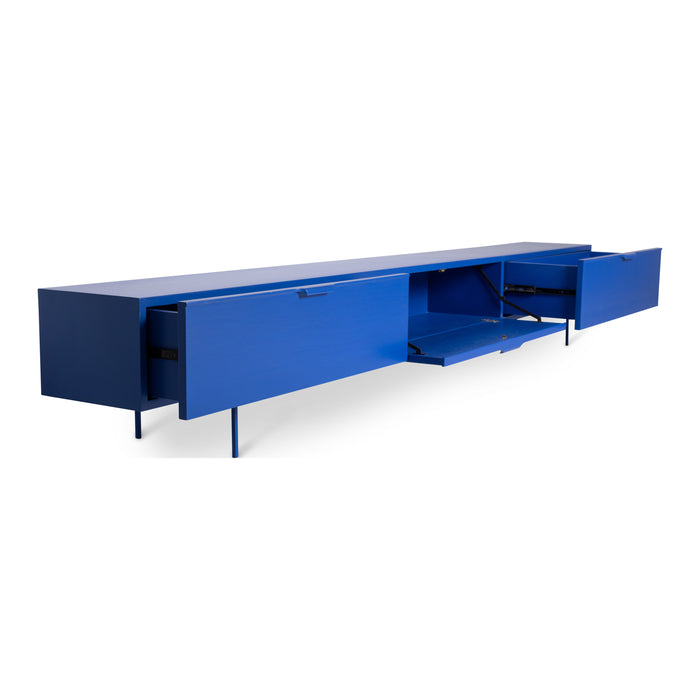 HKliving Tv-meubel - Cobalt - 250 cm