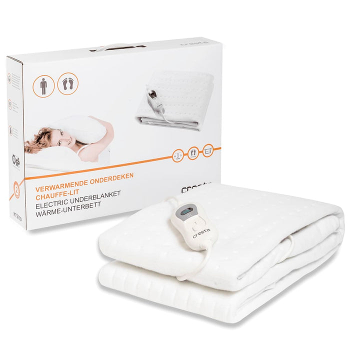 Cresta Elektrische onderdeken KTS110WT wit 150x80 cm 75045.01