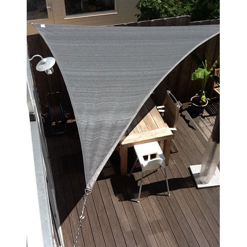 Nesling Coolfit Schaduwdoek 570 x 400 x 400 cm - Antraciet