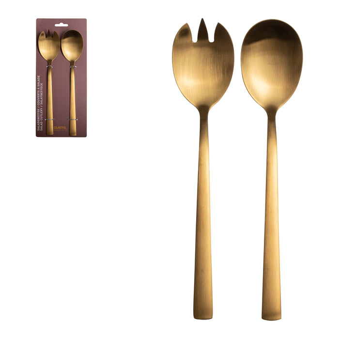 Gusta Saladebestek - Goud
