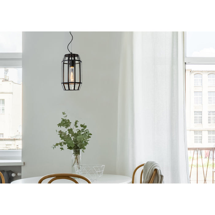 Lucide FERN Hanglamp - Zwart