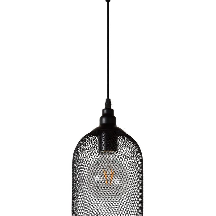 Lucide MESH Hanglamp - Zwart