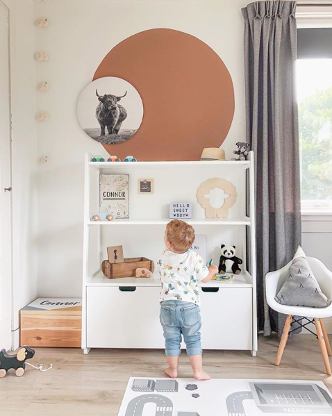 Ukkepuk Sterk speelgoedkast wit