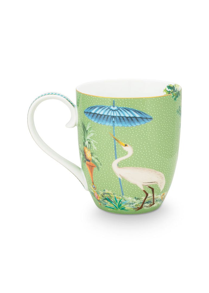 Pip Studio XL Mokken - Set van 4 - Groen - Jolie - 450ml