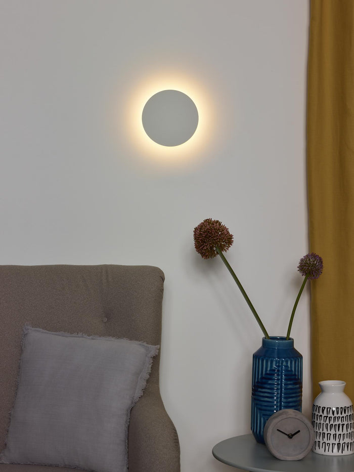Lucide EKLYPS LED Wandlamp - Wit