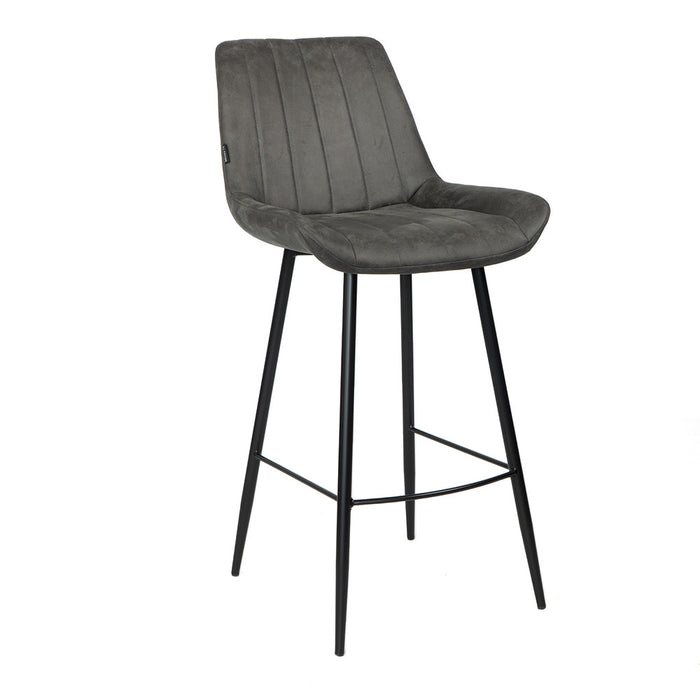 Bronx71 Industriële barkruk Brooke antraciet 74 cm