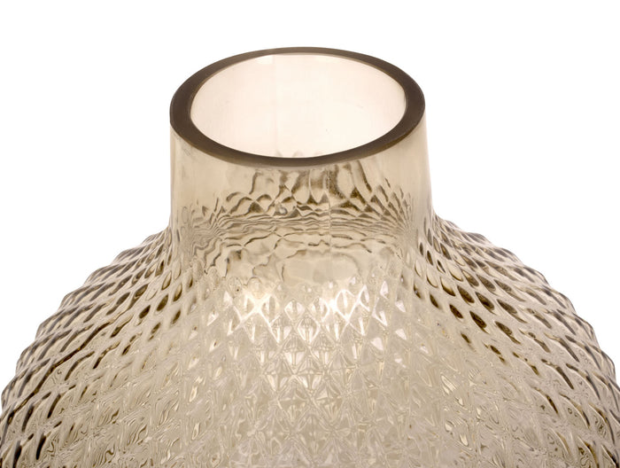 present time - Vaas Delight - Large - Glas Zandbruin - Ø18x20cm