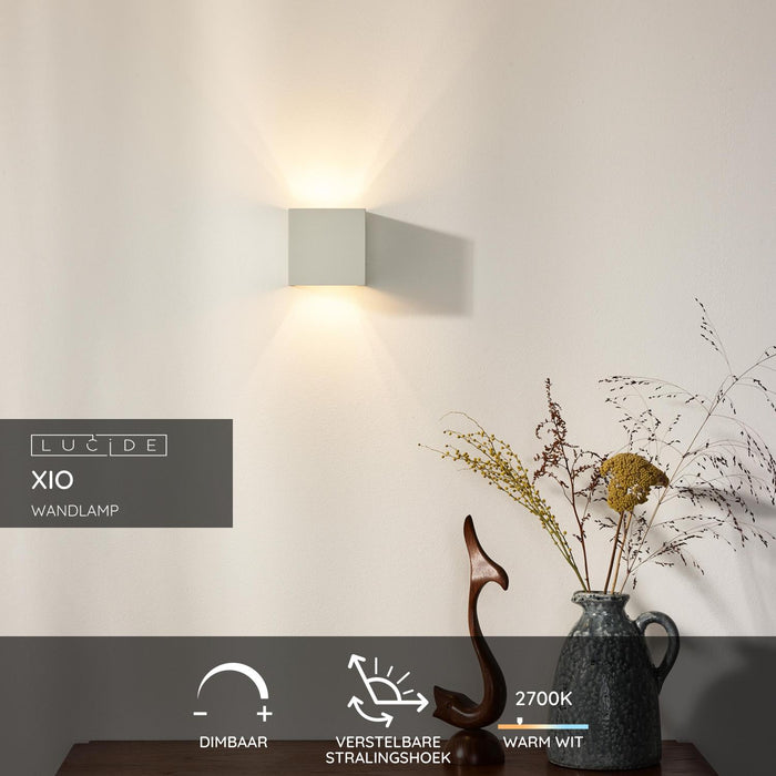 Lucide XIO Wandlamp - Wit