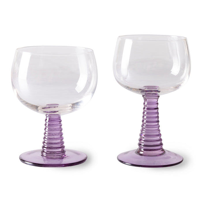 HKliving Swirl Wijnglas 0,35 L