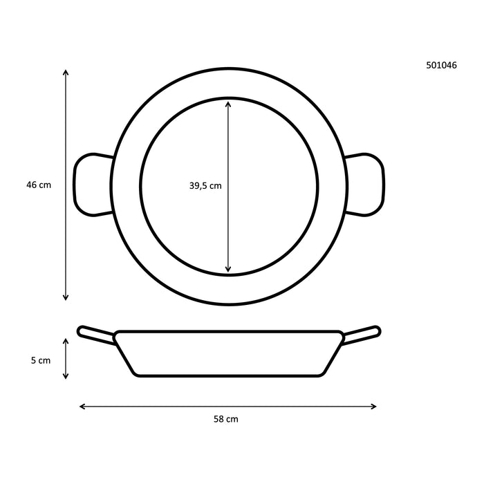 Ibili Paellapan Ø 46 cm