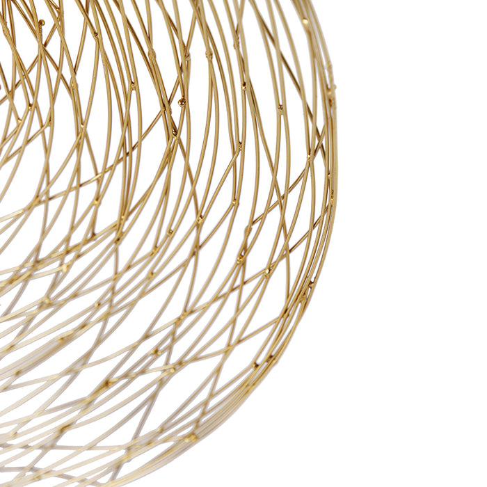 QAZQA Oosterse plafondlamp goud 60 cm - Glan