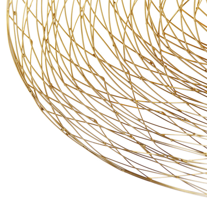 QAZQA Oosterse plafondlamp goud 60 cm - Glan