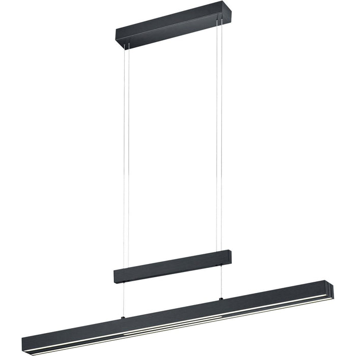 Trio Trajan Hanglamp - Mat zwart
