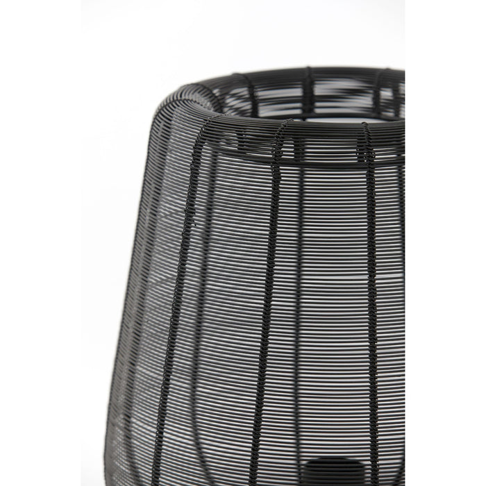 Light & Living Tafellamp Adeta - Zwart - Ø29cm