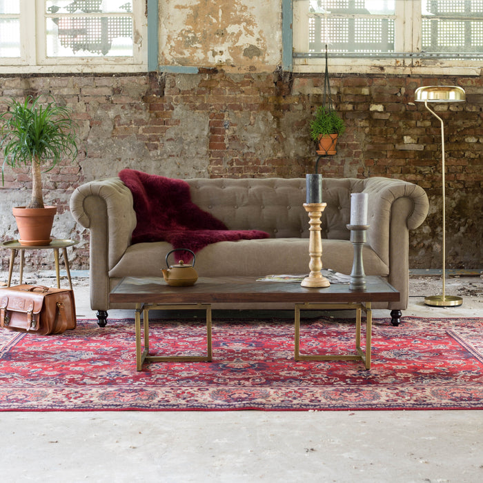 Dutchbone Bid Vloerkleed 200 x 300 cm - Rood