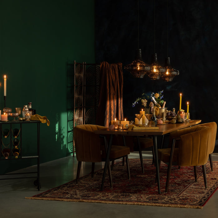 Dutchbone Bid Vloerkleed 200 x 300 cm - Rood