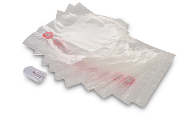 Solis Ziplock Vacuümzakken - 26 x 35 cm - 10 stuks