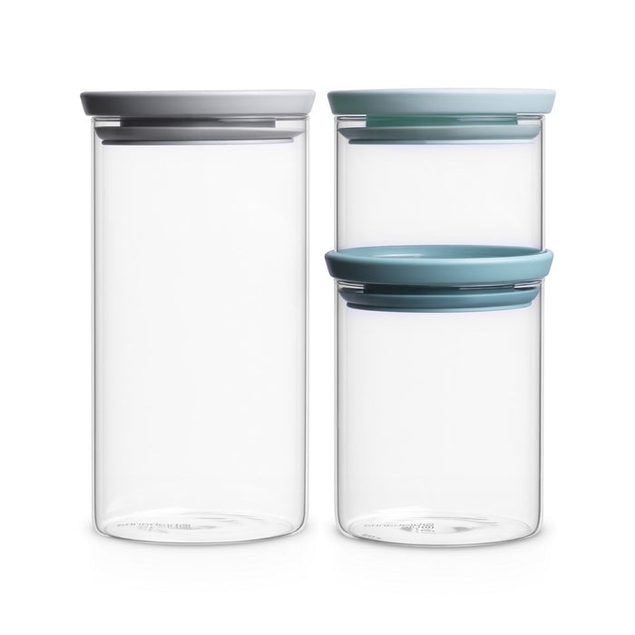 Brabantia Stapelbare Voorraadbus 3 st.