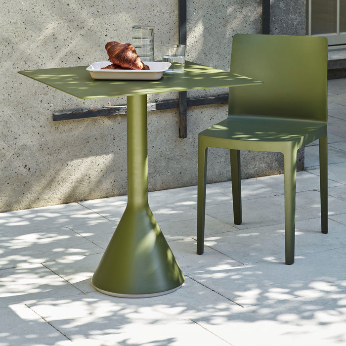 HAY Palissade Cone Tafel 65 x 65 cm - Olijfgroen