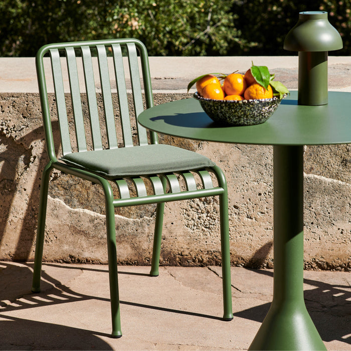 HAY Palissade Cone Tafel Ø 70 cm - Olijfgroen