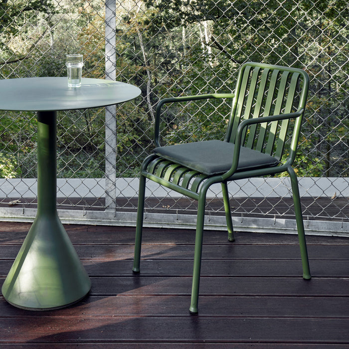HAY Palissade Cone Tafel Ø 90 cm - Olijfgroen
