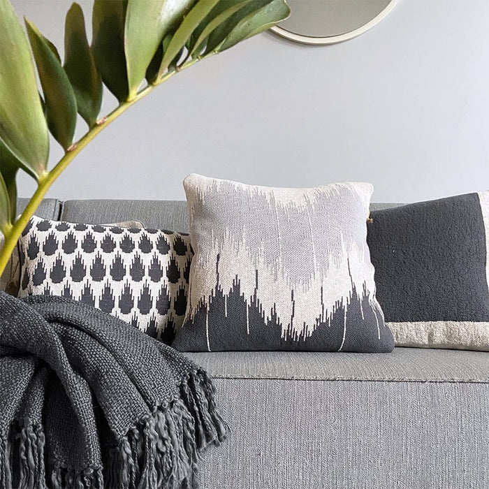 Malagoon Anthracite Solid Plaid 125 x 150 cm