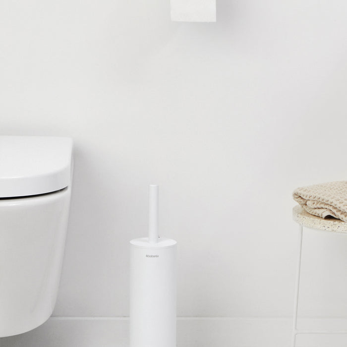 Brabantia MindSet Toiletborstel met Houder - Mineral Fresh White
