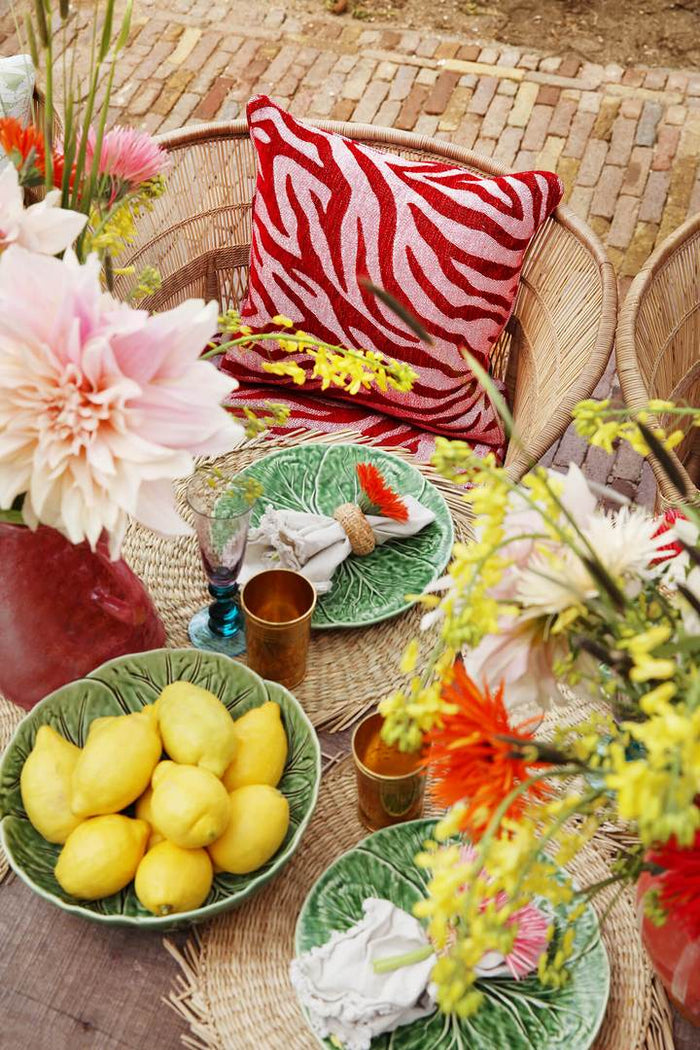 Palais x Romy Boomsma Kussen Amina Bordeaux (60x40)