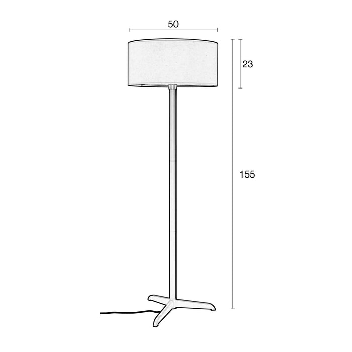 Zuiver Shelby Vloerlamp