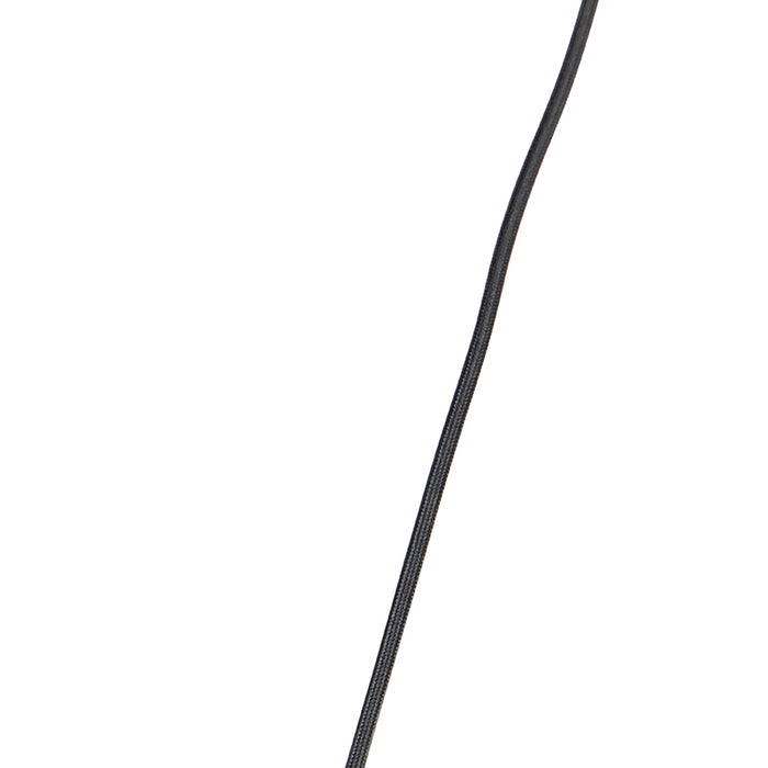 QAZQA Industriële hanglamp roestbruin 4-lichts - Cage