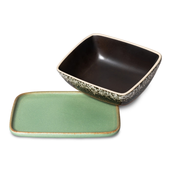 HKliving 70's Ceramics Botervloot - Meteor