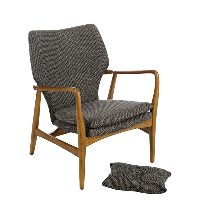 POLSPOTTEN Peggy Loungestoel - Grijs