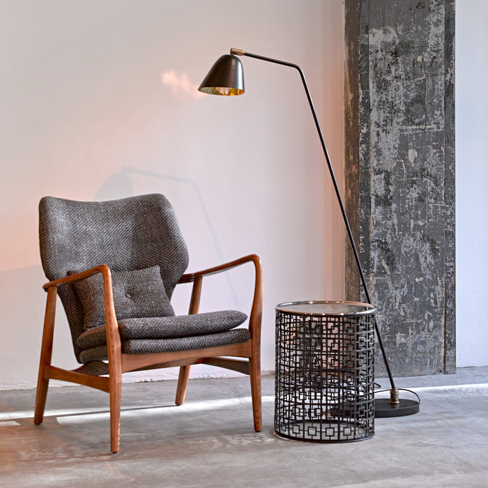 POLSPOTTEN Peggy Loungestoel - Grijs