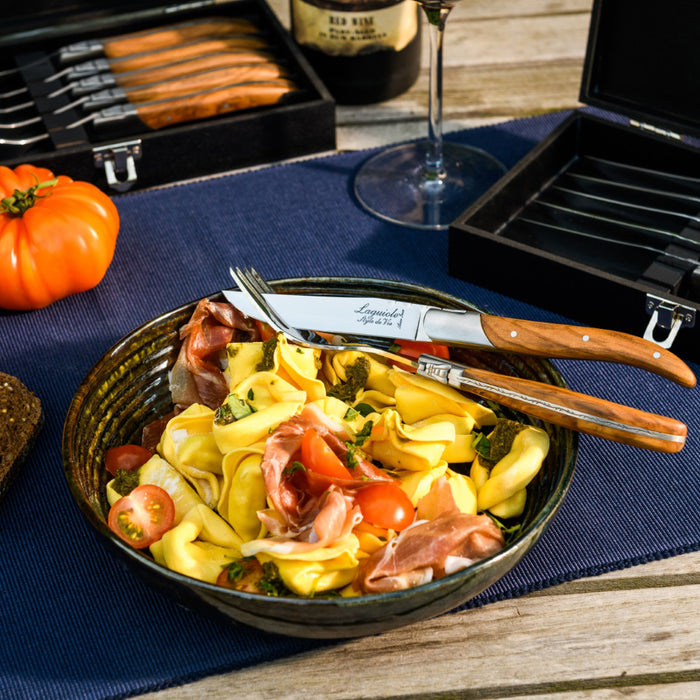 Laguiole Style de Vie Luxury Line Steakmessenset 6 st.
