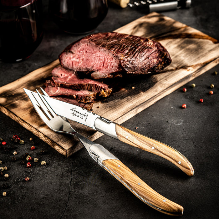 Laguiole Style de Vie Luxury Line Steakmessenset 6 st.