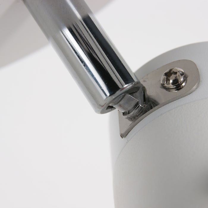 Mexlite - spot - Upround LED - wit - metaal - Ø 10cm - GU10 - 2486W